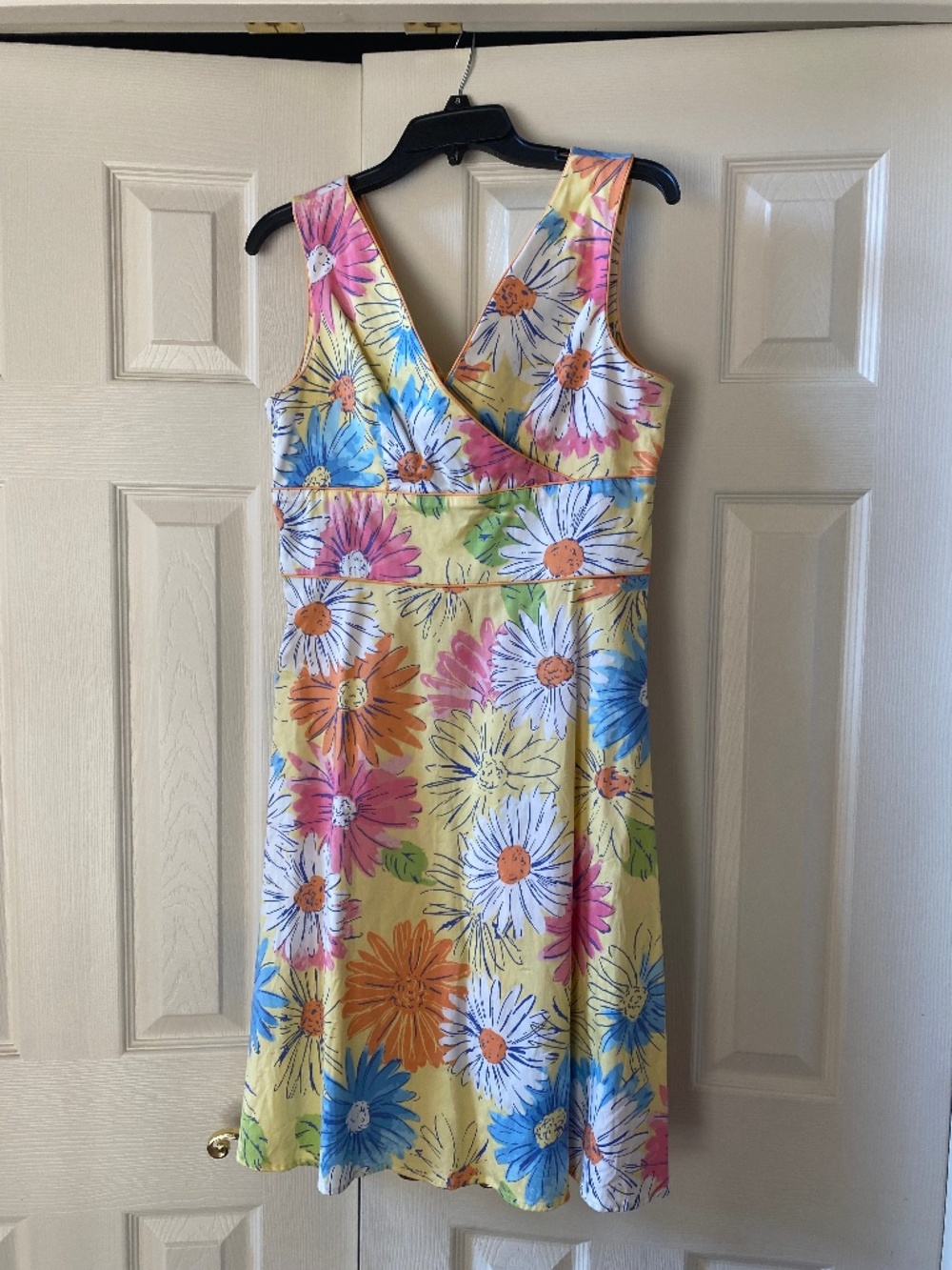Amanda Smith floral colorful Summer dress
